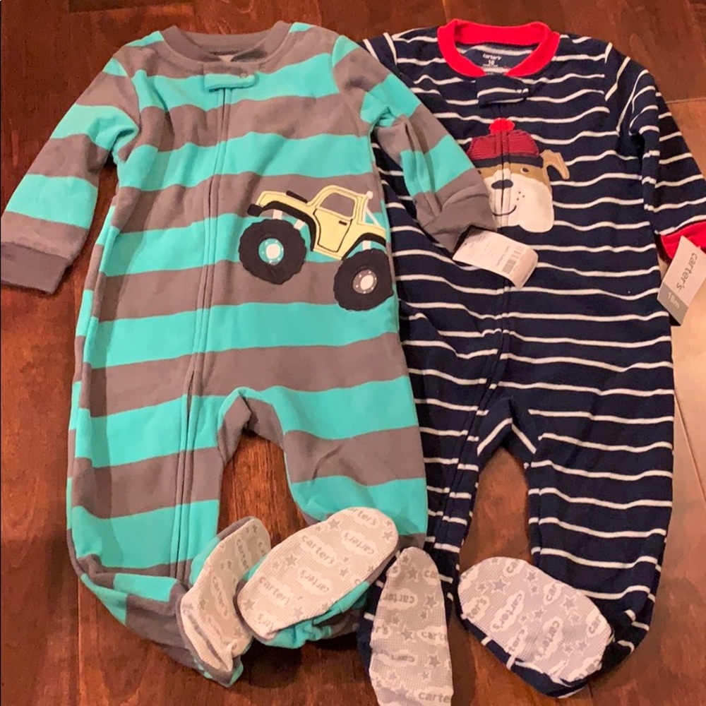 2 footed onsie pajamas